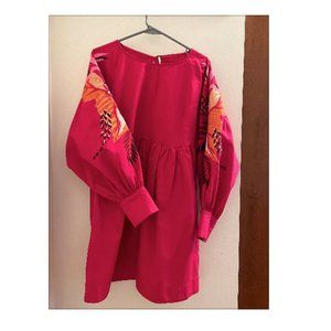 RARE!!!! HOT PINK Free People Mini Obsessions Mini Dress Size Small